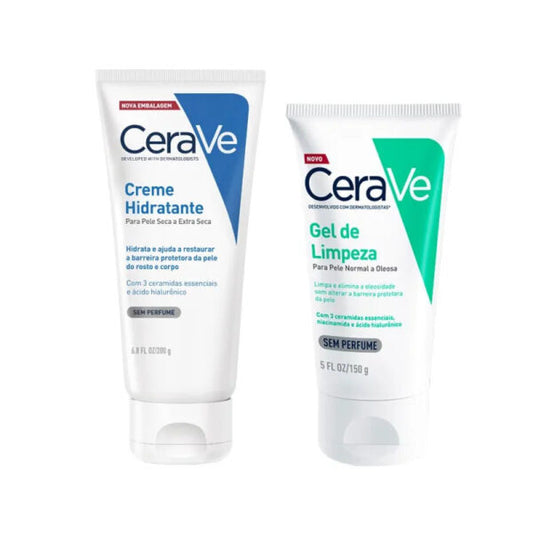 Kit – Creme Hidratante Corporal 200g + Gel Facial De Limpeza 150g